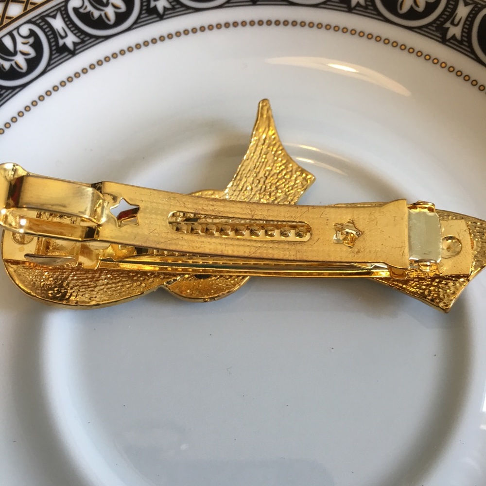 Hair clip 💕Fashion crystal rhinestone knot bow - Picture 3 of 4